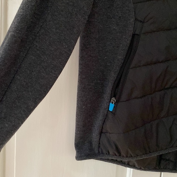 CHCB Cycling Quilted Jacket‎ Vest Shirt Light Jacket Black Puffy Gray Size Large - Picture 4 of 14